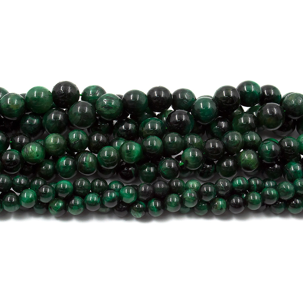 Тигровый глаз шар тонированный цвет изумруд