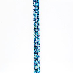 Агат шар цвет синий 4 мм