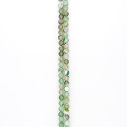 Фото товара агат шар цвет бледно-зеленый 10 мм