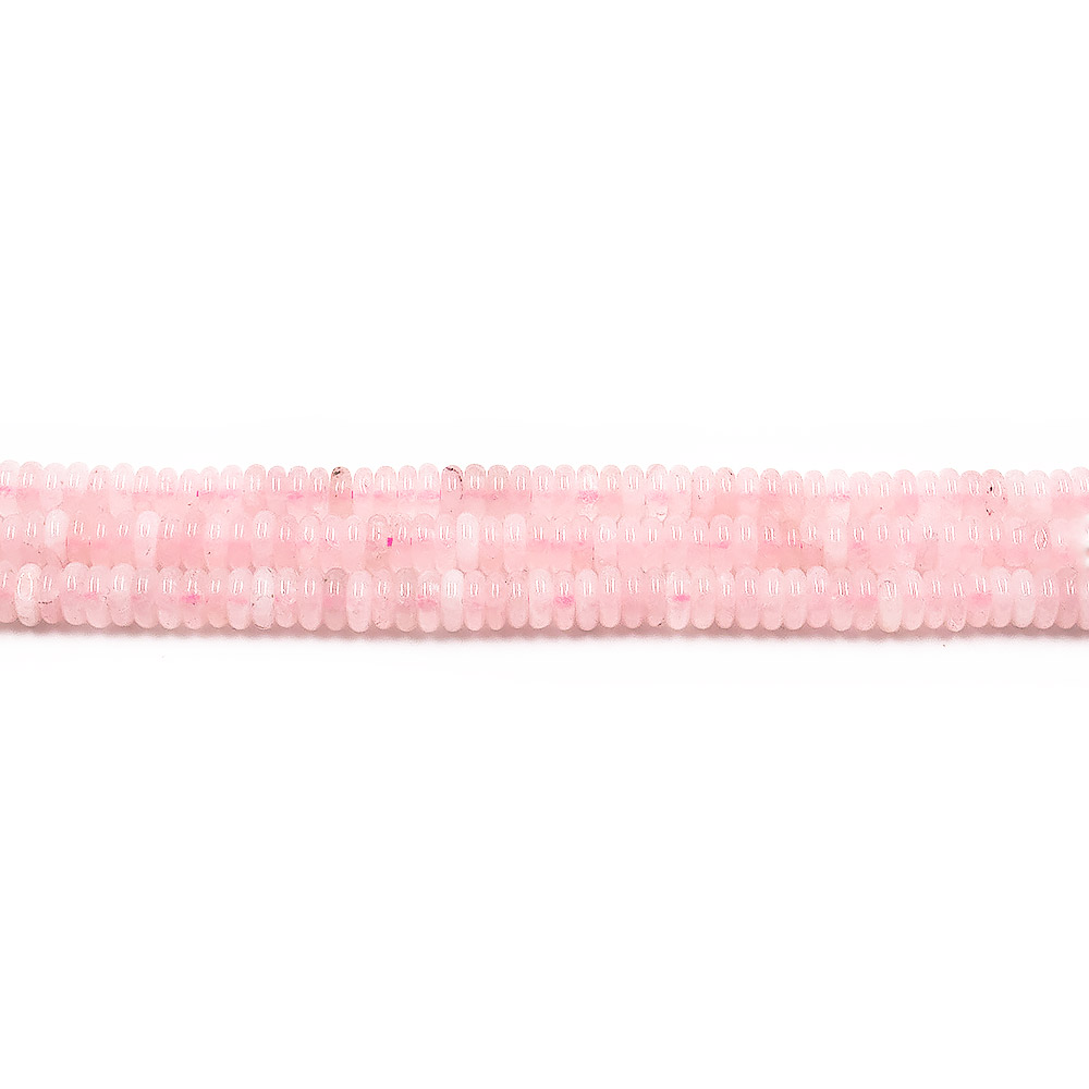 Фото товара розовый кварц разделитель 6*2 мм