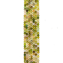 Агат шар цвет горчичный 8 мм