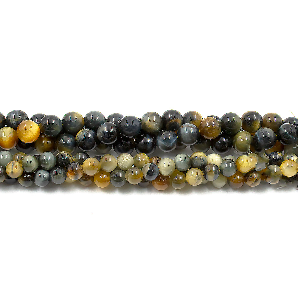 Соколиный и тигровый глаз шар люкс