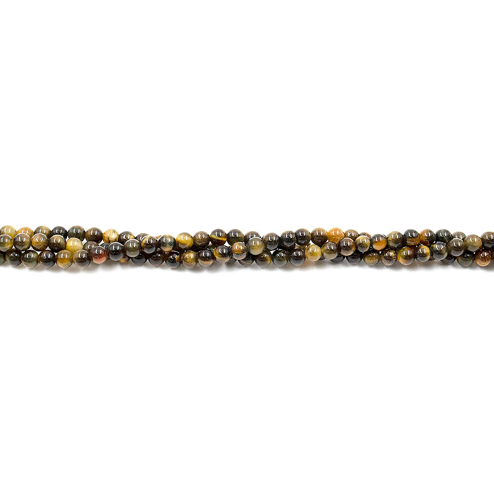 Соколиный и тигровый глаз АВ+ шар 4 мм