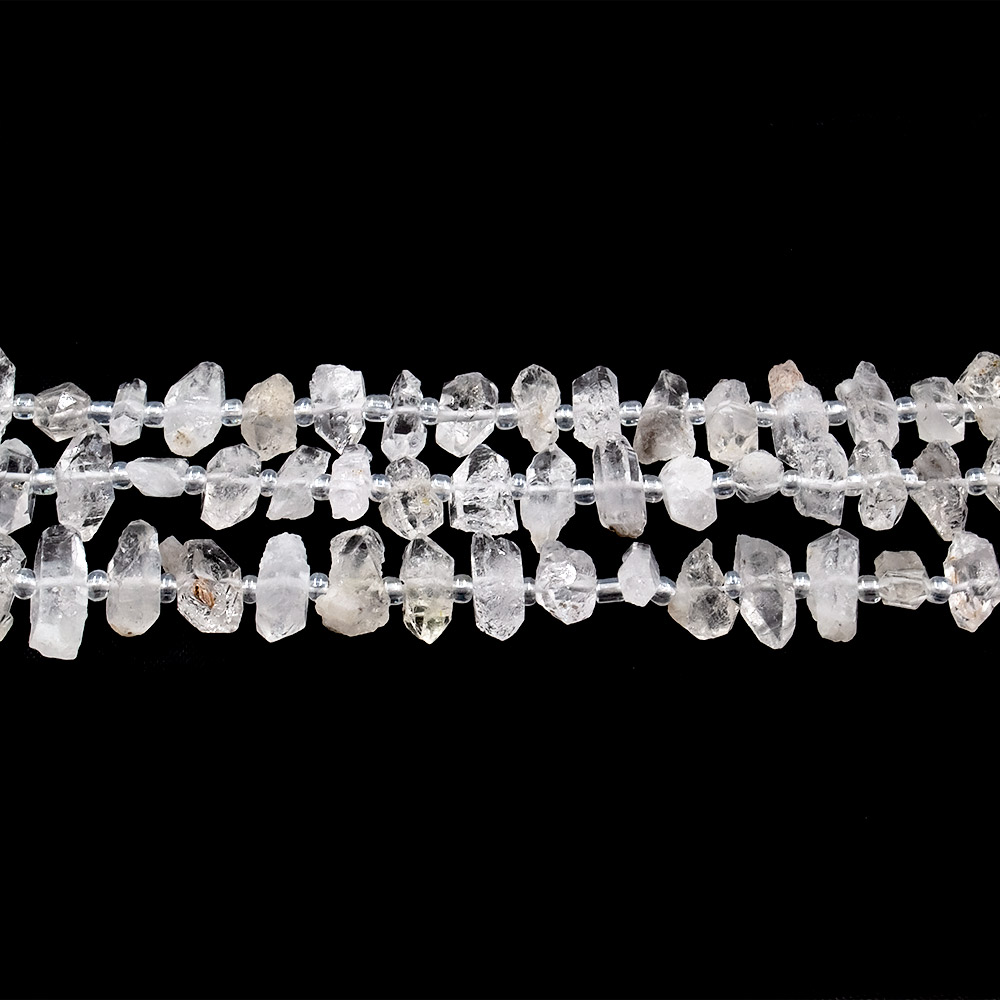 Фото товара горный хрусталь кристаллы 12*7 мм