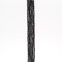 Фото товара агат бочата цвет черный 30*8 мм