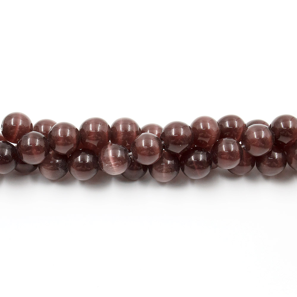 Фото товара кошачий глаз имитация шар цвет сливовый 12 мм