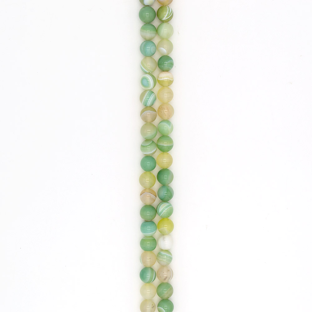 Фото товара агат шар цвет пастельно-зеленый 12 мм