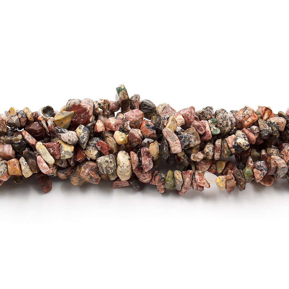 Яшма леопардовая крошка средняя