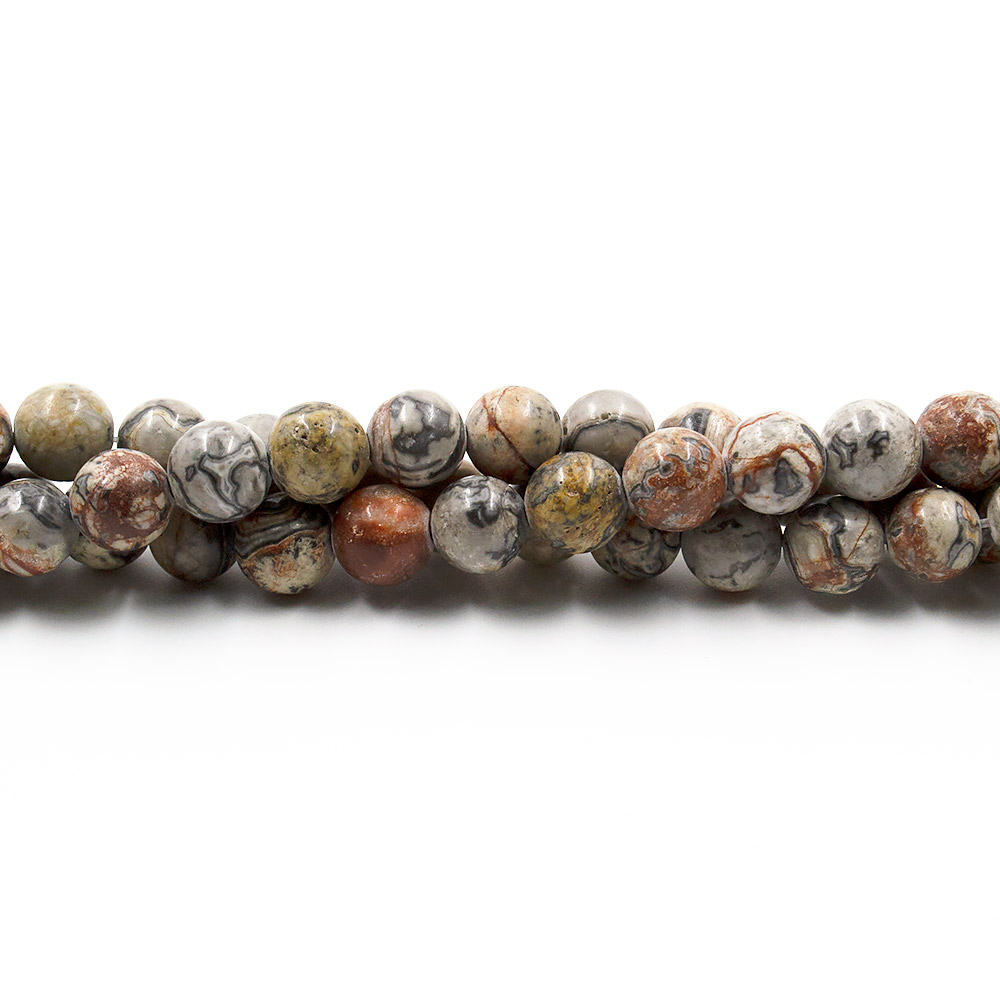 Фото товара доломит серый шар 8,5 мм