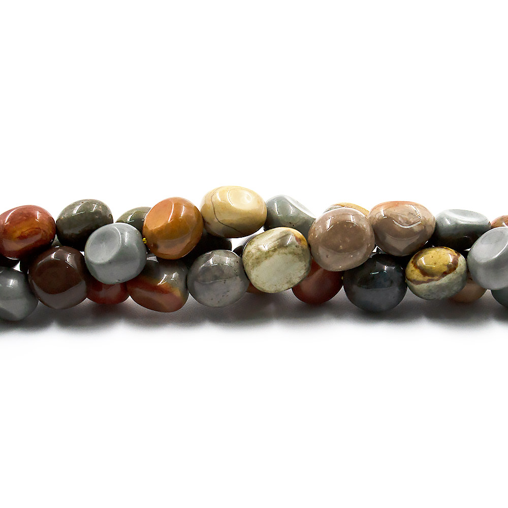 Яшма уральская галтовка 10*9 мм