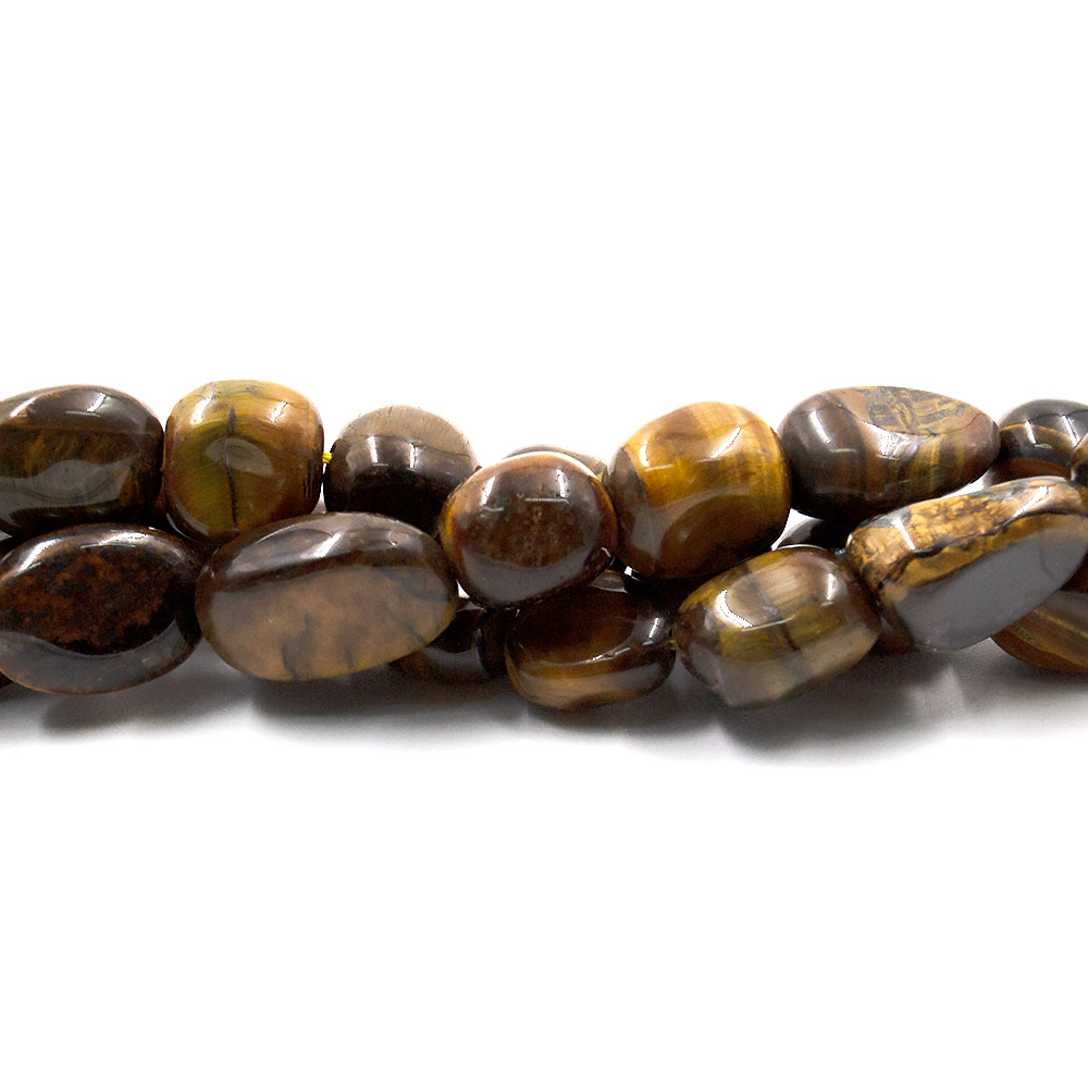 Фото товара тигровый глаз галтовка 15*12 мм