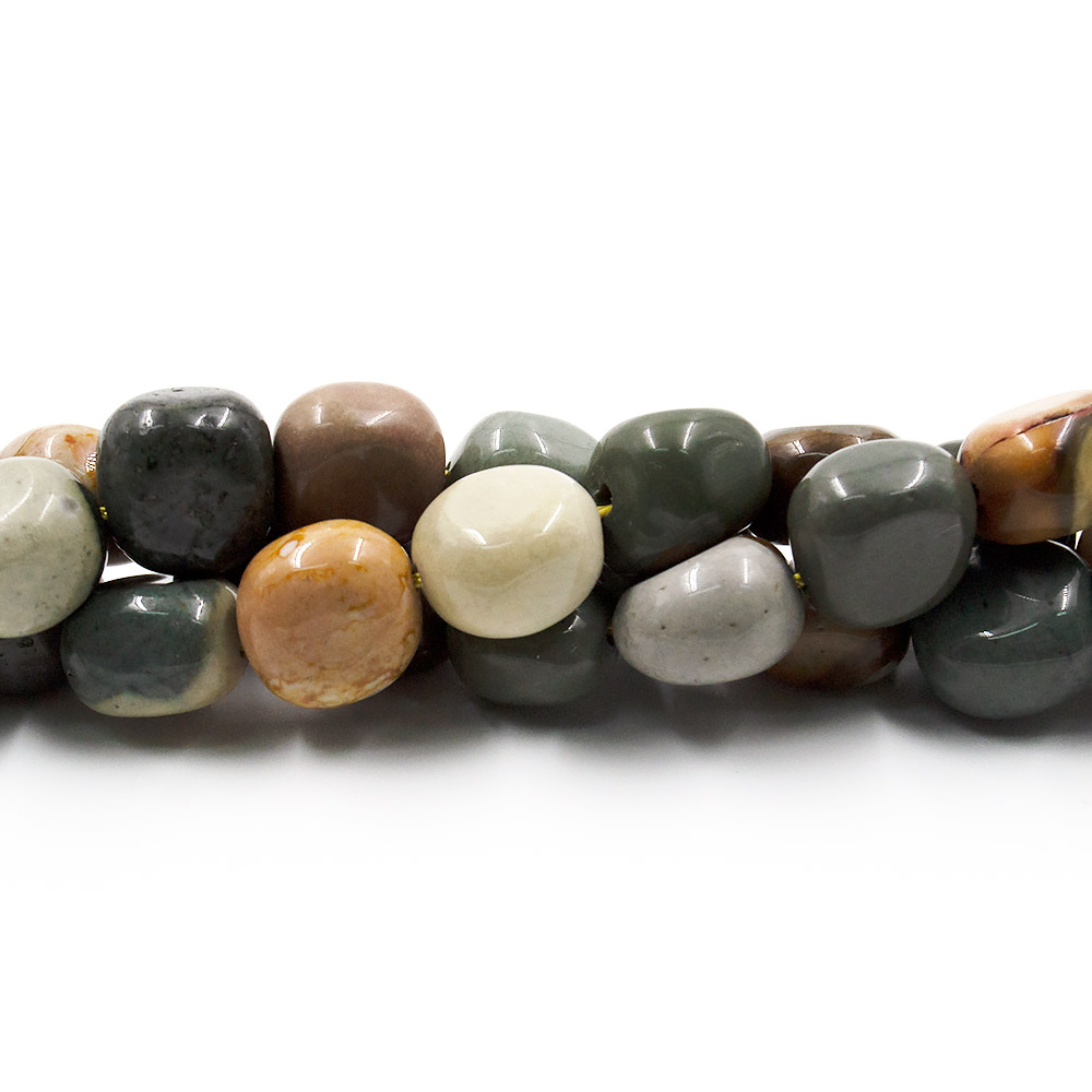 Фото товара яшма уральская галтовка 14*13 мм