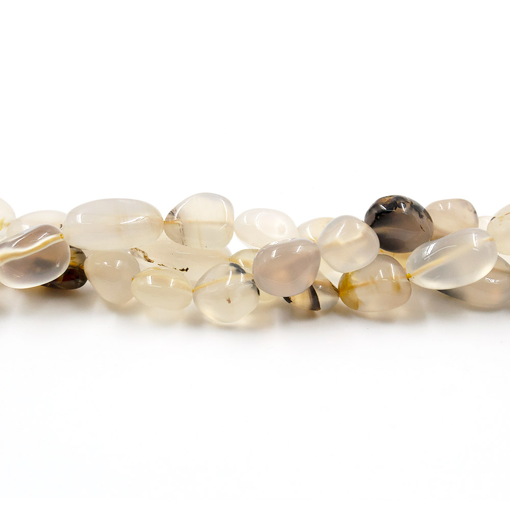 Фото товара агат моховый галтовка 12*9 мм