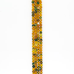 Фото товара агат шар цвет желто-зеленый 8 мм