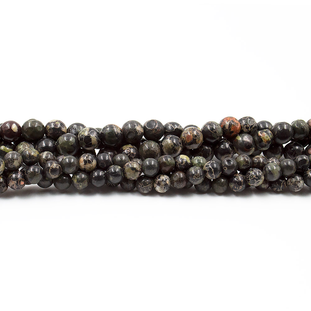 Яшма камбаба темная шар