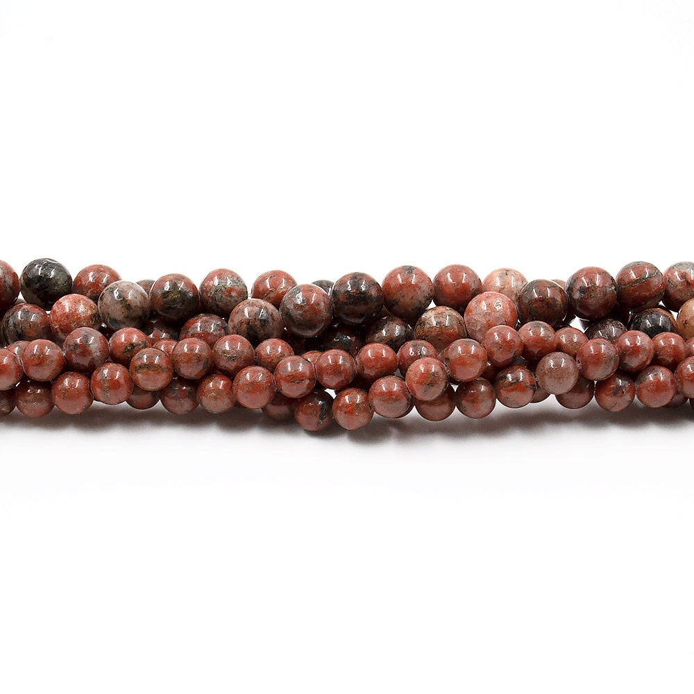 Яшма красная шар