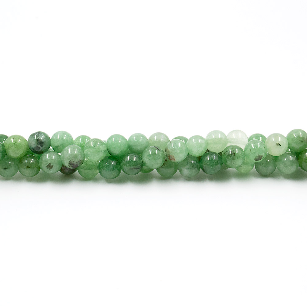 Фото товара кварц тонированный зеленый шар 8 мм