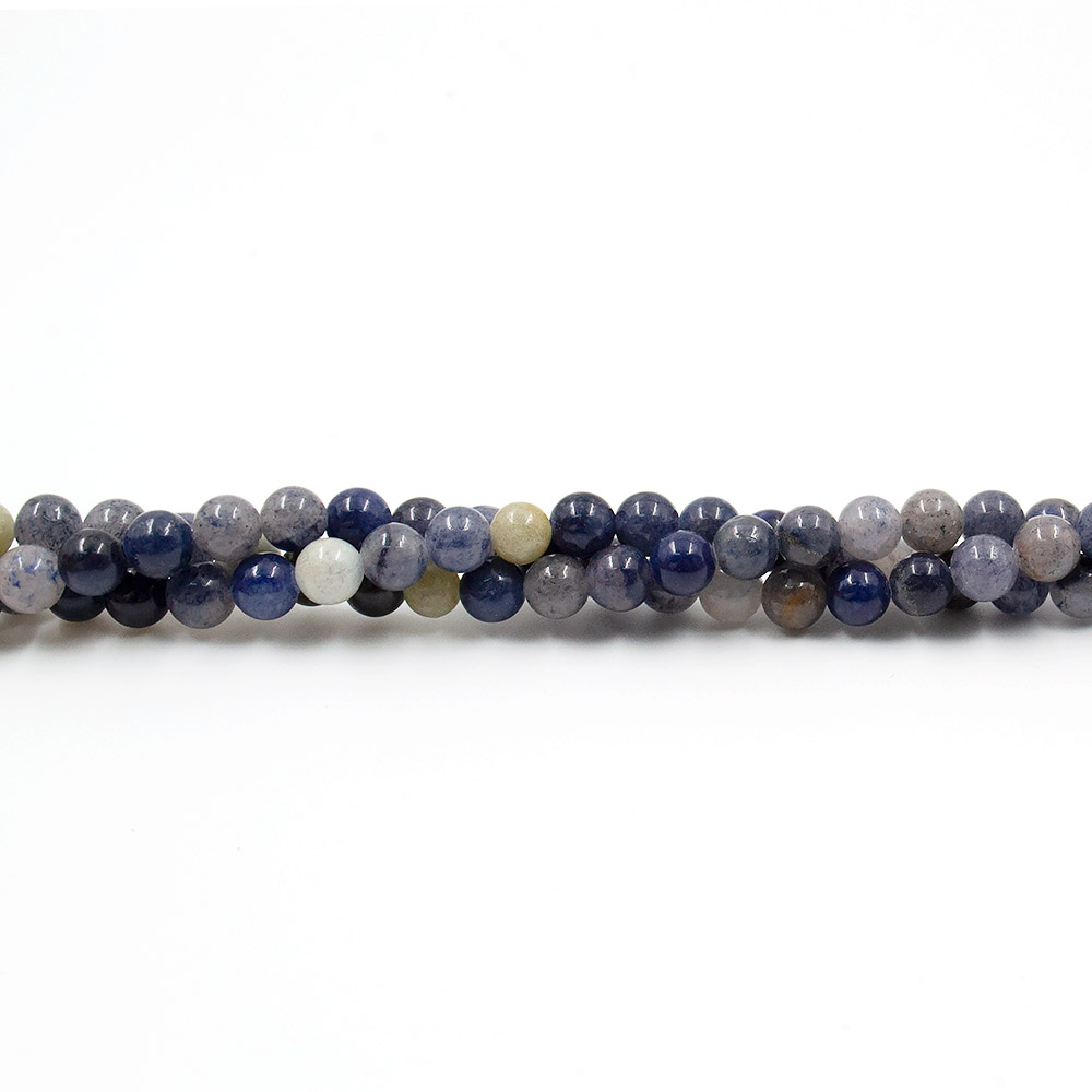 Фото товара кальцит тонированный сапфировый микс 6 мм