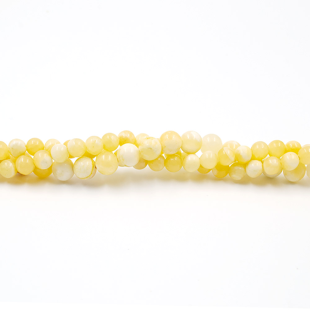 Кальцит тонированный желтый шар