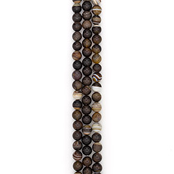 Агат шар цвет молочный шоколад 14 мм