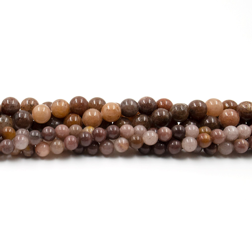 Фото товара кальцит тонированный шоколадно-бежевый шар