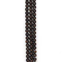 Фото товара агат шар цвет темный шоколад 14 мм