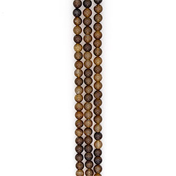 Агат шар цвет серо-коричневый 12 мм