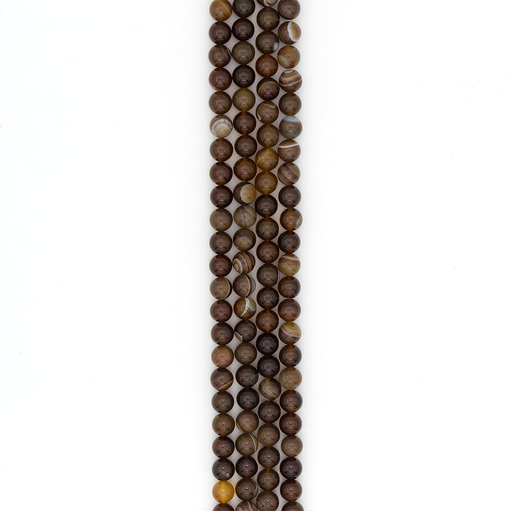 Фото товара агат шар цвет желто-коричневый 10 мм