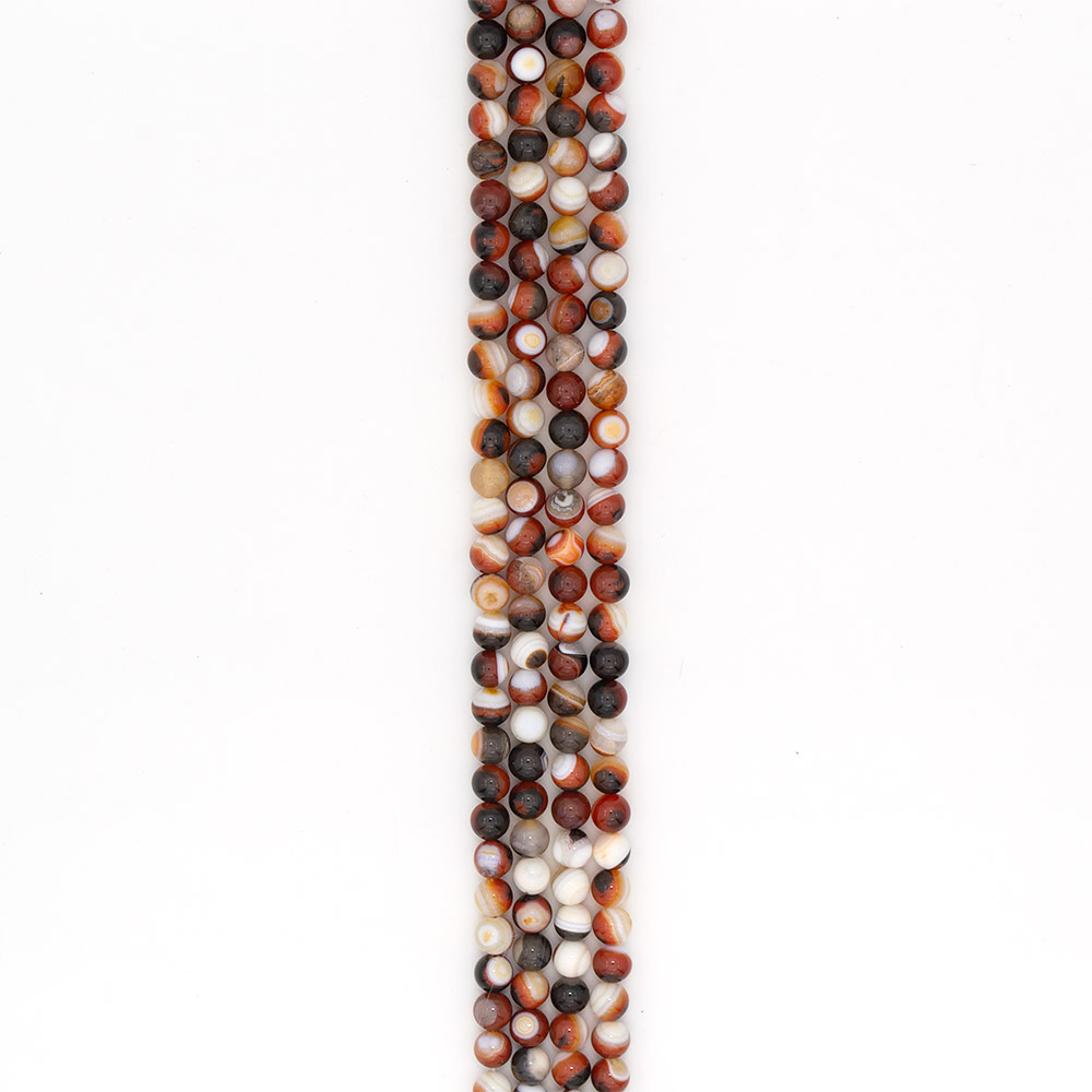 Фото товара агат шар цвет сардоникс 8 мм