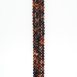 Агат шар цвет сердолик 8 мм