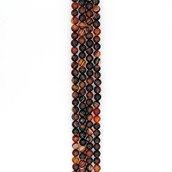 Агат шар цвет сердолик 10 мм