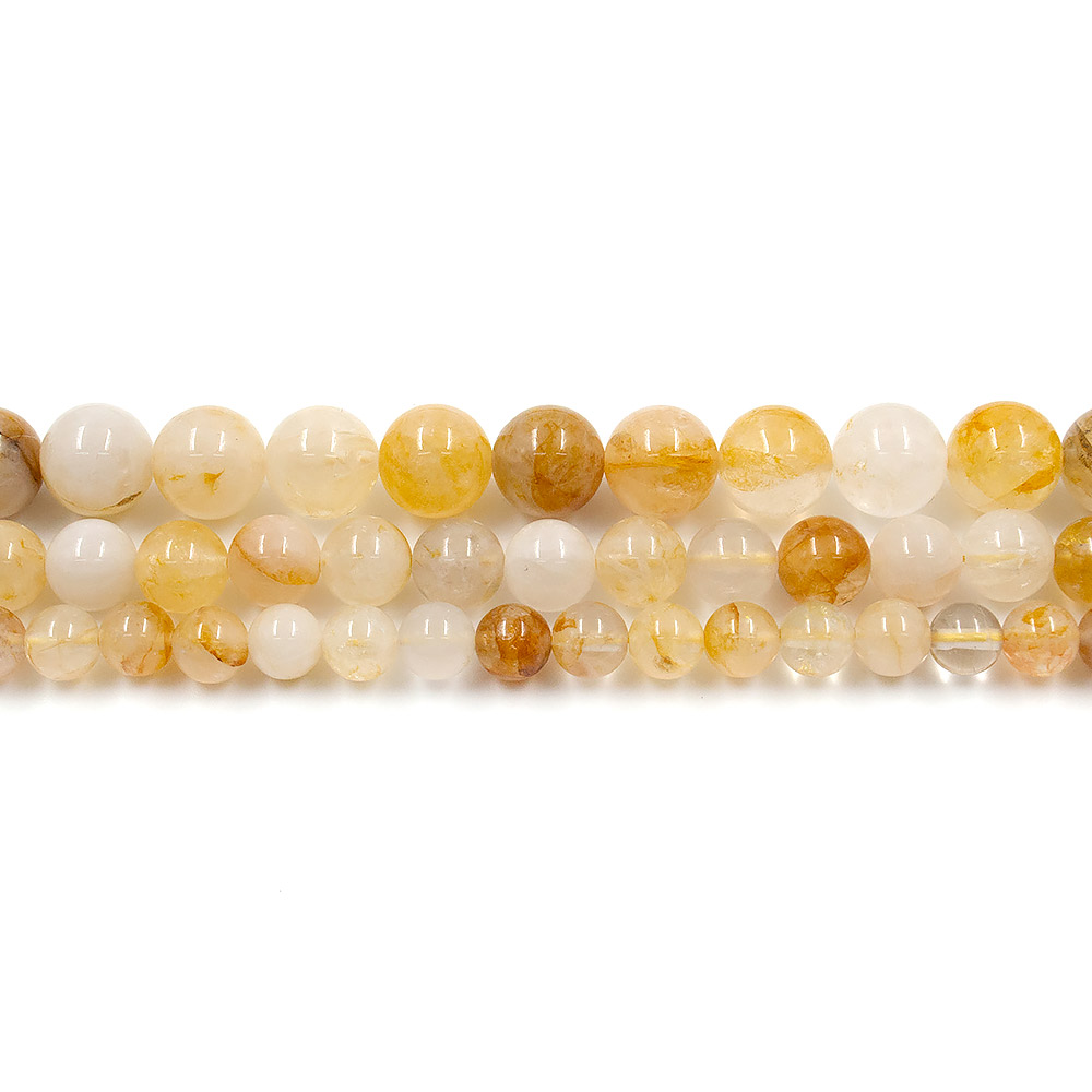 Кварц желтый огненный шар