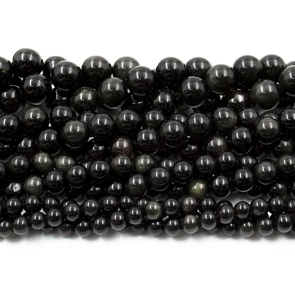 Обсидиан радужный шар 6 мм