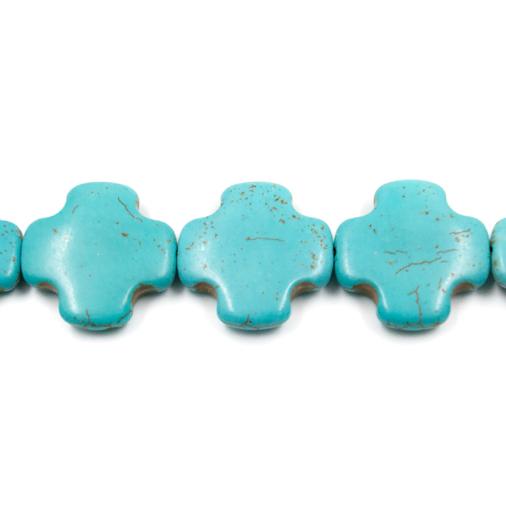 Говлит тонированный крест 25 мм