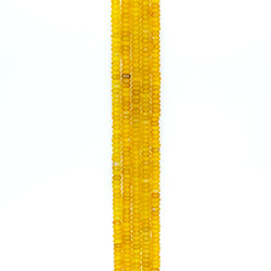 Агат разделители цвет лимонный 4*8 мм