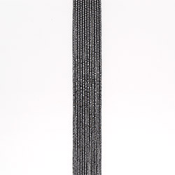 Фото товара гематит цилиндр грань 3*2 мм