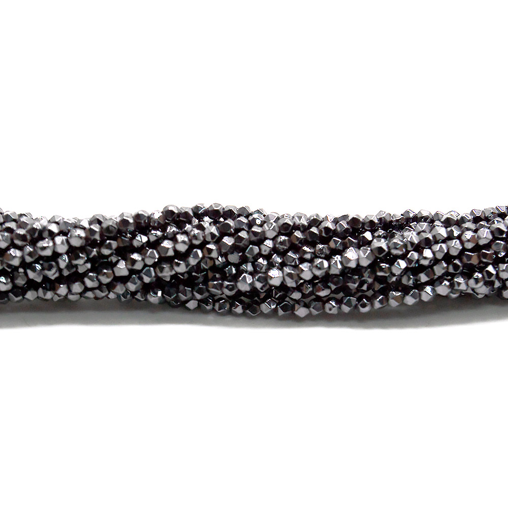 Гематит шар треугольная грань 2мм 