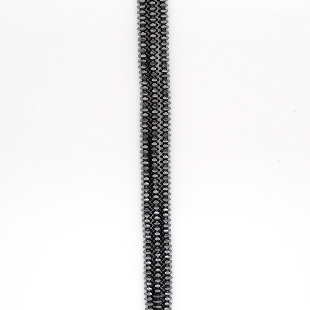 Фото товара гематит разделитель 6 граней 4*7 мм