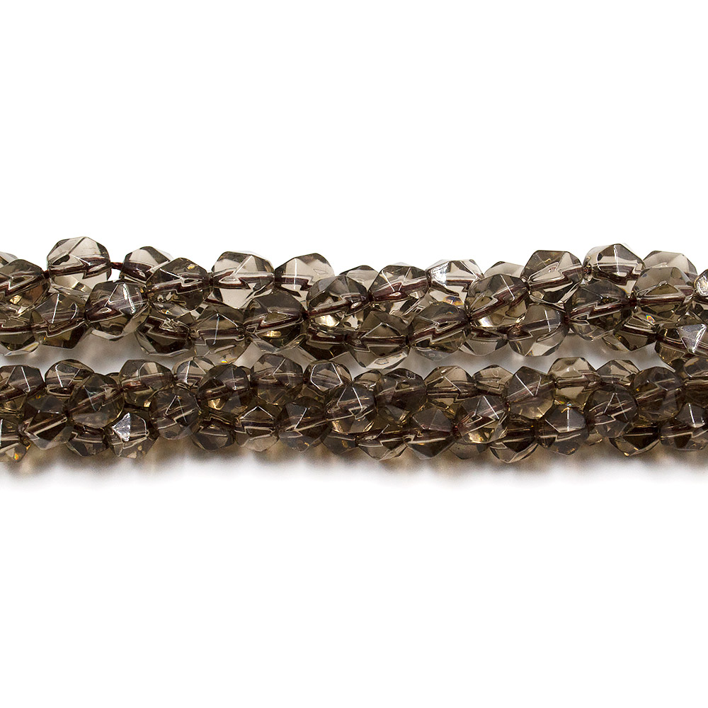 Фото товара раухтопаз крупная грань шар светлый