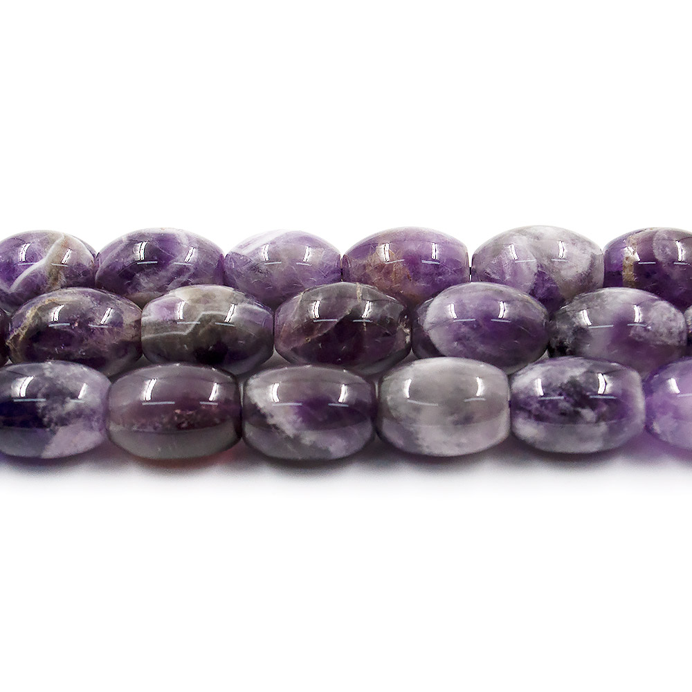 Аметист шевронный бочата 17*12 мм