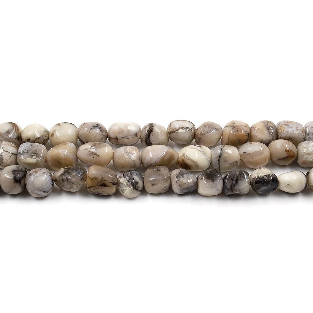 Фото товара доломит серый галтовка