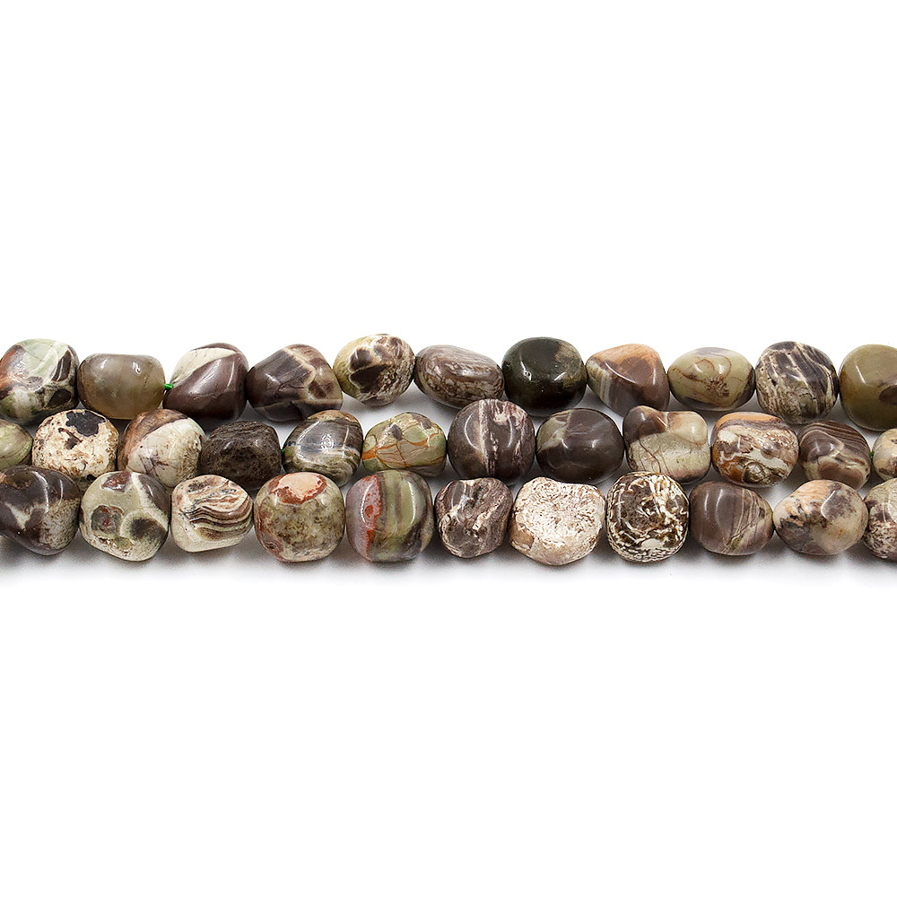 Яшма пейзажная галтовка 10 мм