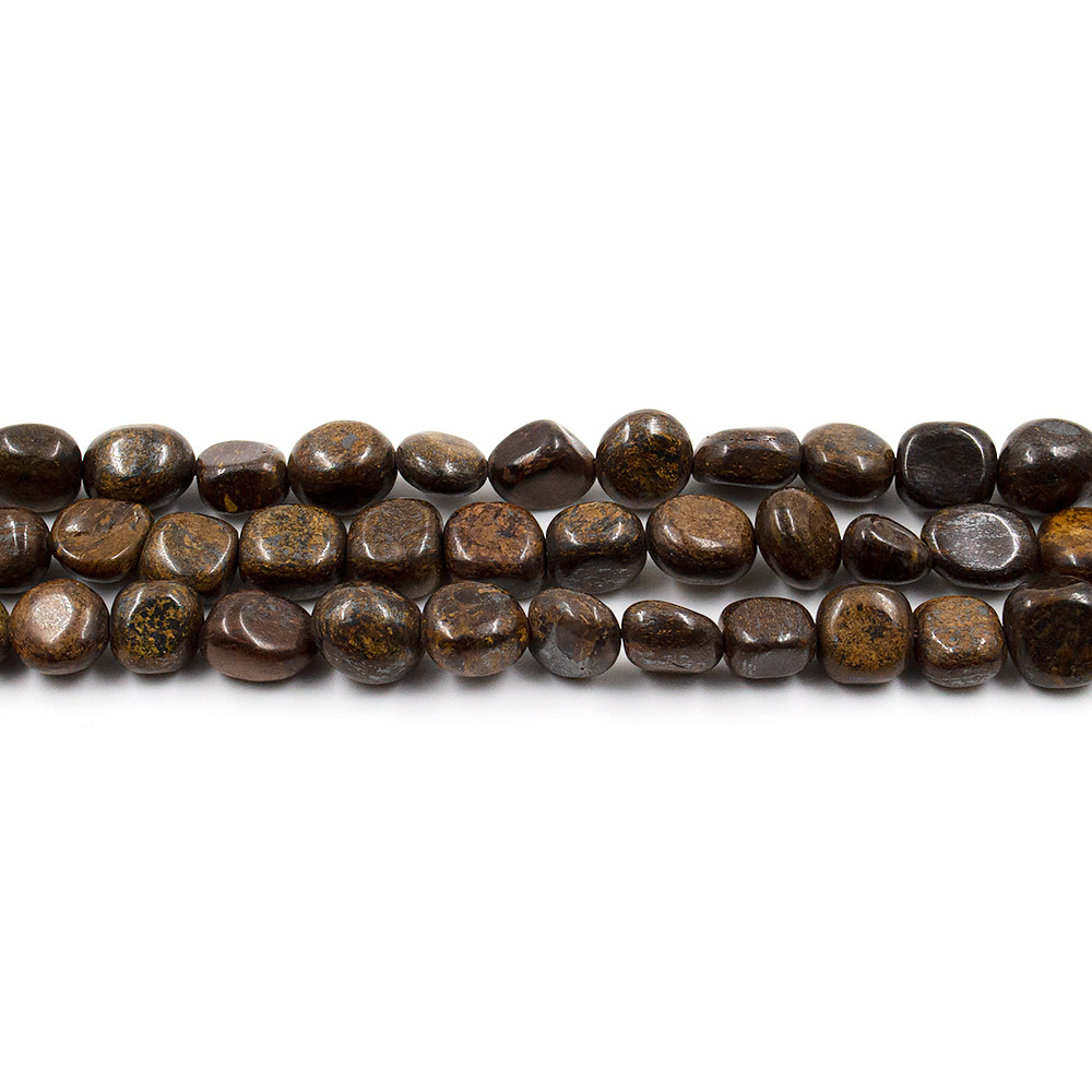 Фото товара бронзит галтовка округлая 10 мм