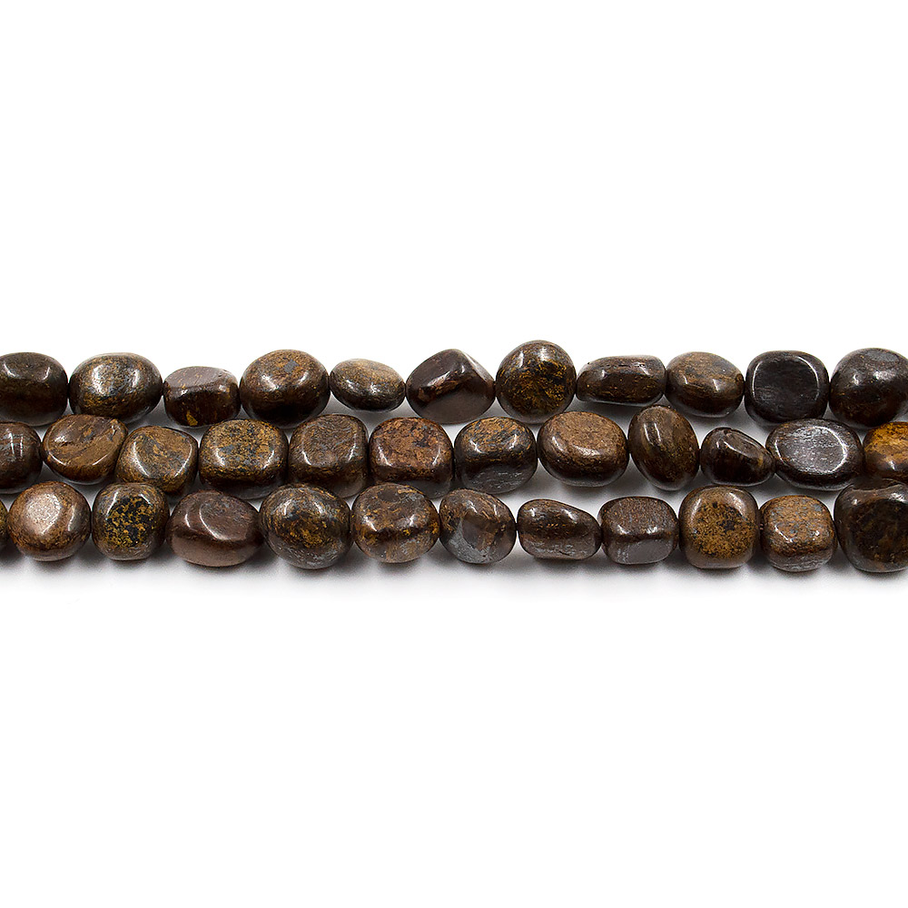 Фото товара бронзит галтовка округлая 10 мм