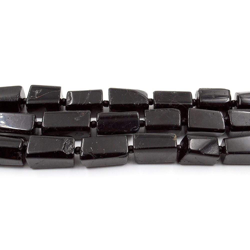 Фото товара черный турмалин прямоугольник