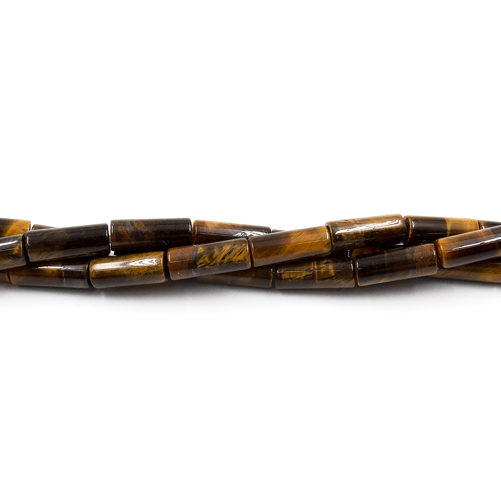 Фото товара тигровый глаз цилиндр 16*6 мм