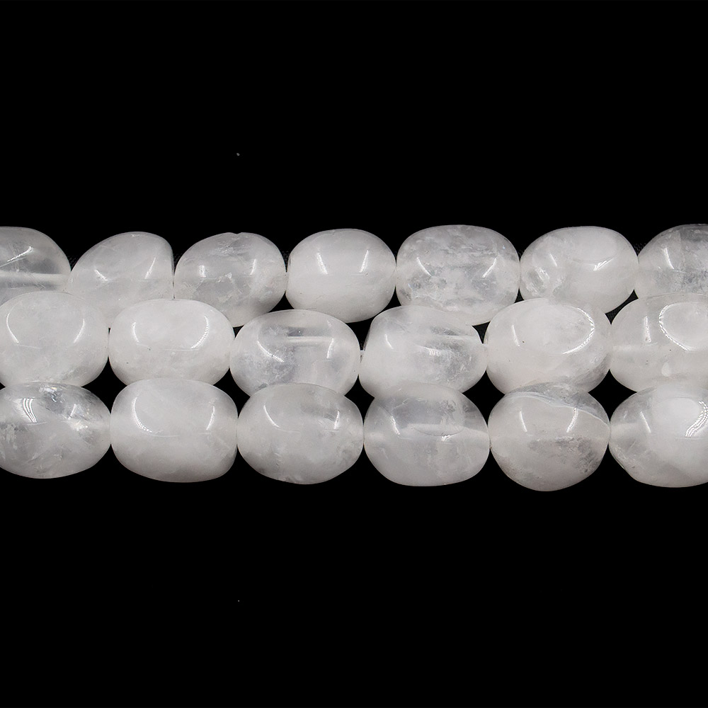 Фото товара горный хрусталь галтовка кирпичик матовая 18*14 мм