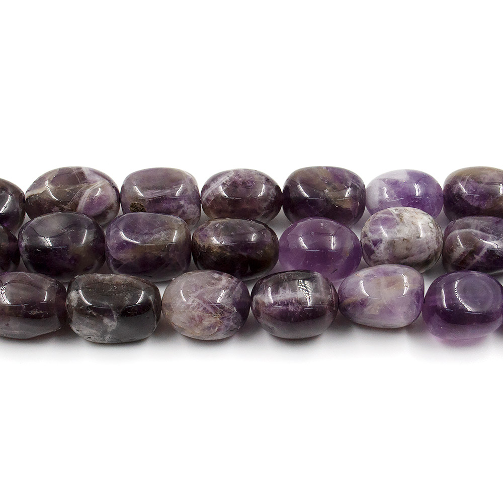 Фото товара аметист галтовка кирпичик  18*13 мм