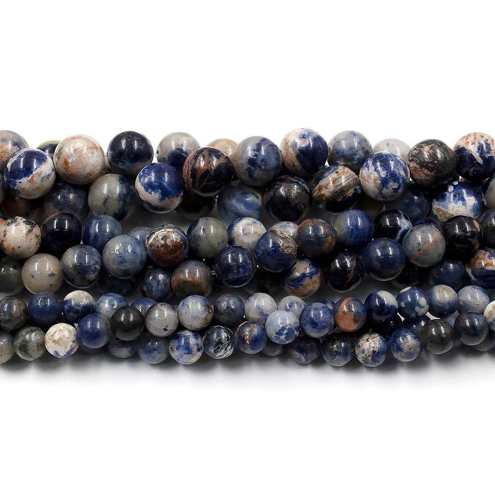 Содалит темный микс шар