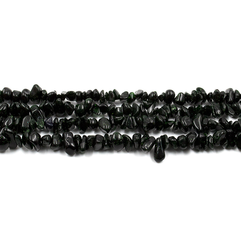 Фото товара авантюрин синтетический зеленый крошка